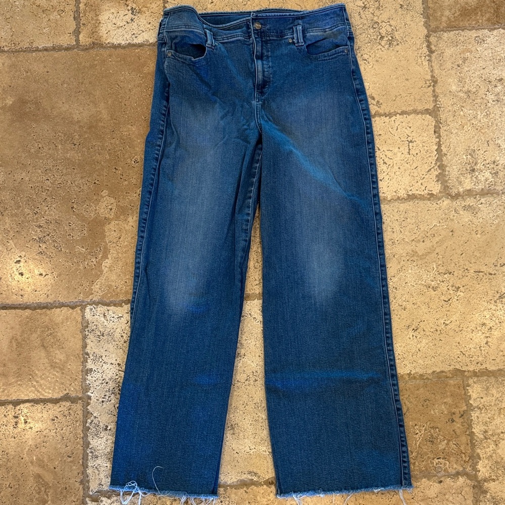 NYDJ Marilyn Straight Leg Jeans in Classic Blue